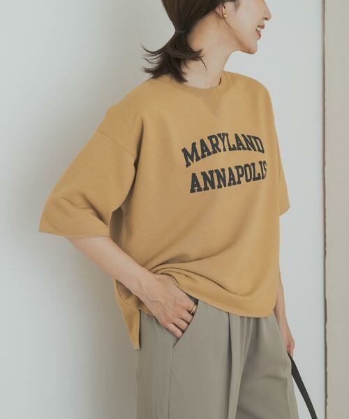 URBAN RESEARCH DOORS / アーバンリサーチ ドアーズ Tシャツ | 速乾裏毛ロゴプルオーバー | 詳細4