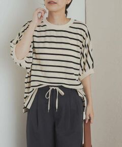 URBAN RESEARCH DOORS / アーバンリサーチ ドアーズ Tシャツ | ブークレボーダータックスリーブプルオーバー