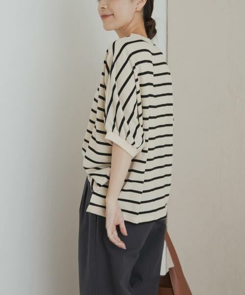 URBAN RESEARCH DOORS / アーバンリサーチ ドアーズ Tシャツ | ブークレボーダータックスリーブプルオーバー | 詳細2