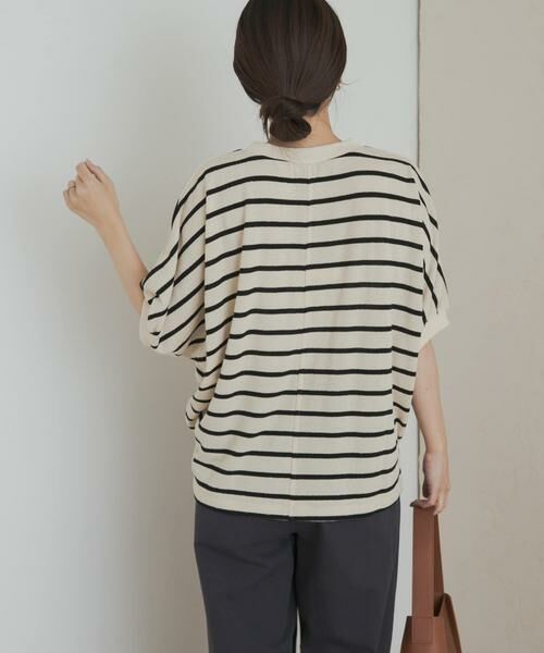 URBAN RESEARCH DOORS / アーバンリサーチ ドアーズ Tシャツ | ブークレボーダータックスリーブプルオーバー | 詳細3