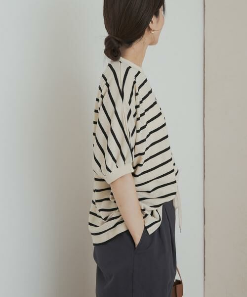 URBAN RESEARCH DOORS / アーバンリサーチ ドアーズ Tシャツ | ブークレボーダータックスリーブプルオーバー | 詳細4