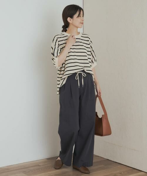 URBAN RESEARCH DOORS / アーバンリサーチ ドアーズ Tシャツ | ブークレボーダータックスリーブプルオーバー | 詳細7