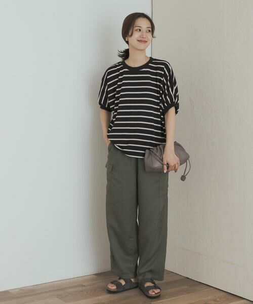 URBAN RESEARCH DOORS / アーバンリサーチ ドアーズ Tシャツ | ブークレボーダータックスリーブプルオーバー | 詳細20