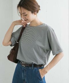 URBAN RESEARCH DOORS / アーバンリサーチ ドアーズ Tシャツ | 『UVカット/接触冷感 /マシンウォッシャブル』シルキーコットンロールスリーブプルオーバー