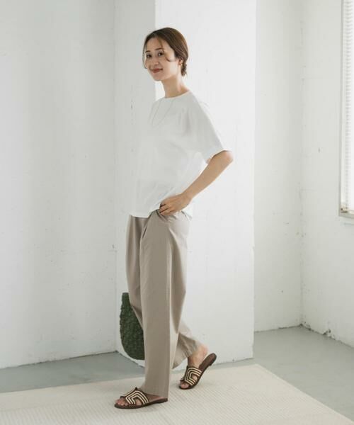 URBAN RESEARCH DOORS / アーバンリサーチ ドアーズ Tシャツ | 『UVカット/接触冷感 /マシンウォッシャブル』シルキーコットンロールスリーブプルオーバー | 詳細20