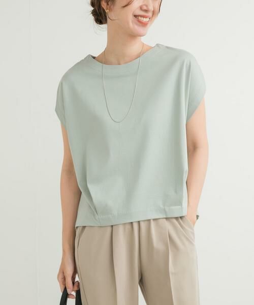 URBAN RESEARCH DOORS / アーバンリサーチ ドアーズ Tシャツ | コットンバックタックフレンチプルオーバー | 詳細10