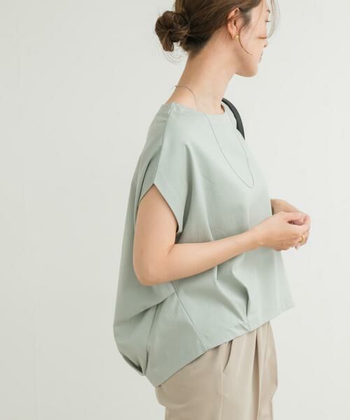 URBAN RESEARCH DOORS / アーバンリサーチ ドアーズ Tシャツ | コットンバックタックフレンチプルオーバー | 詳細12