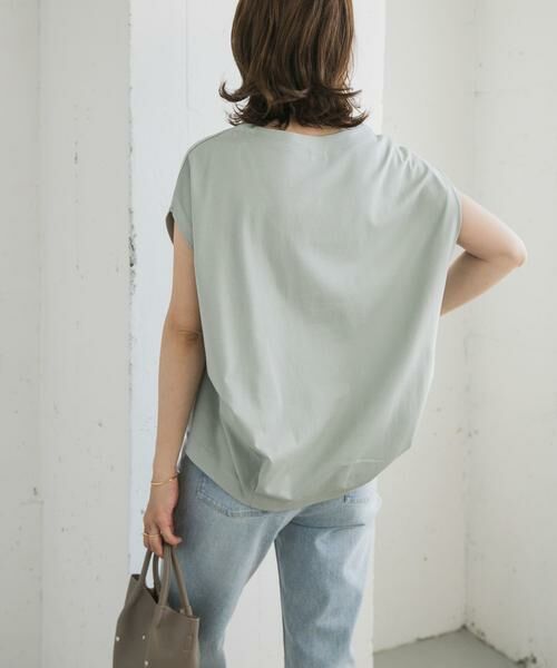 URBAN RESEARCH DOORS / アーバンリサーチ ドアーズ Tシャツ | コットンバックタックフレンチプルオーバー | 詳細3