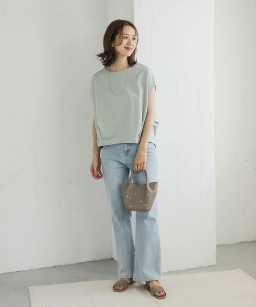 URBAN RESEARCH DOORS / アーバンリサーチ ドアーズ Tシャツ | コットンバックタックフレンチプルオーバー | 詳細5