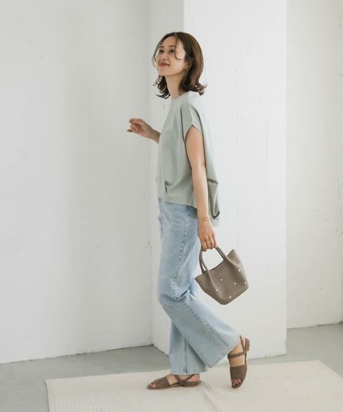 URBAN RESEARCH DOORS / アーバンリサーチ ドアーズ Tシャツ | コットンバックタックフレンチプルオーバー | 詳細6