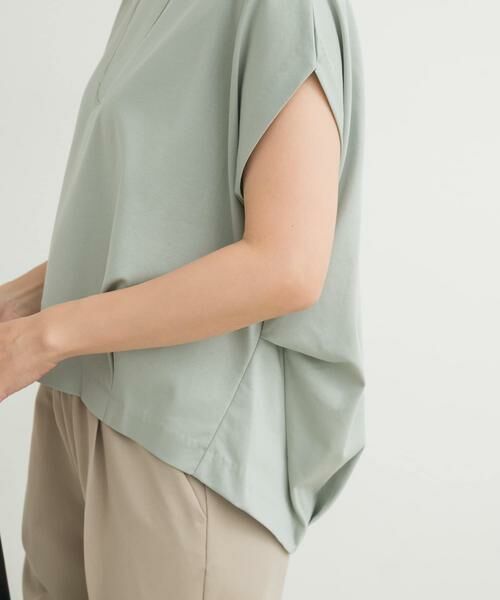 URBAN RESEARCH DOORS / アーバンリサーチ ドアーズ Tシャツ | コットンバックタックフレンチプルオーバー | 詳細8