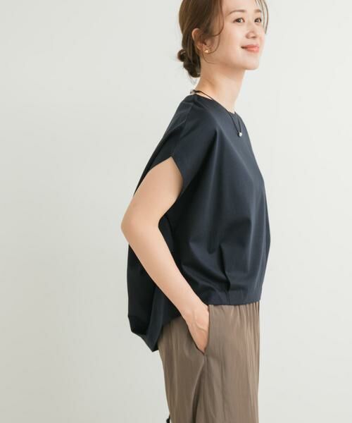 URBAN RESEARCH DOORS / アーバンリサーチ ドアーズ Tシャツ | コットンバックタックフレンチプルオーバー | 詳細16