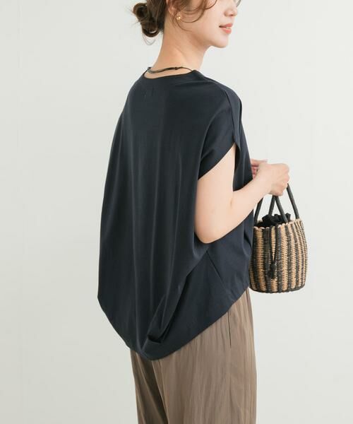 URBAN RESEARCH DOORS / アーバンリサーチ ドアーズ Tシャツ | コットンバックタックフレンチプルオーバー | 詳細19