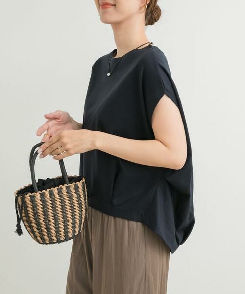 URBAN RESEARCH DOORS / アーバンリサーチ ドアーズ Tシャツ | コットンバックタックフレンチプルオーバー | 詳細20