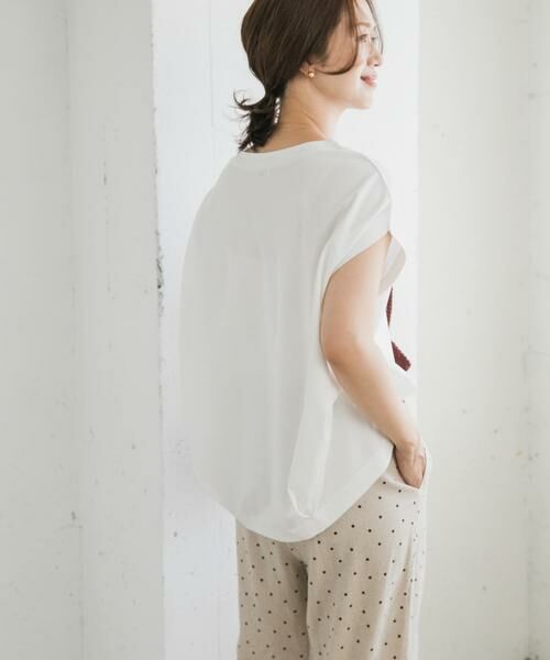 URBAN RESEARCH DOORS / アーバンリサーチ ドアーズ Tシャツ | コットンバックタックフレンチプルオーバー | 詳細29