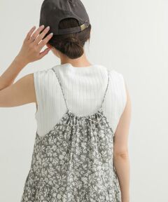 URBAN RESEARCH DOORS / アーバンリサーチ ドアーズ Tシャツ | 針抜きノースリーブカットソー