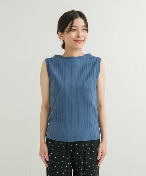 URBAN RESEARCH DOORS / アーバンリサーチ ドアーズ Tシャツ | 針抜きノースリーブカットソー | 詳細8