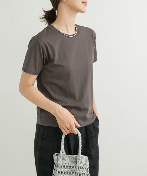 URBAN RESEARCH DOORS / アーバンリサーチ ドアーズ Tシャツ | 『UR TECH』汗染み防止ベーシックTシャツ | 詳細24