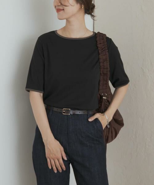 URBAN RESEARCH DOORS / アーバンリサーチ ドアーズ Tシャツ | 5分袖リンガーTシャツ | 詳細5