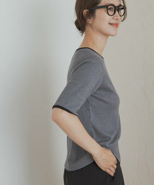 URBAN RESEARCH DOORS / アーバンリサーチ ドアーズ Tシャツ | 5分袖リンガーTシャツ | 詳細10