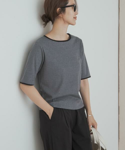 URBAN RESEARCH DOORS / アーバンリサーチ ドアーズ Tシャツ | 5分袖リンガーTシャツ | 詳細13