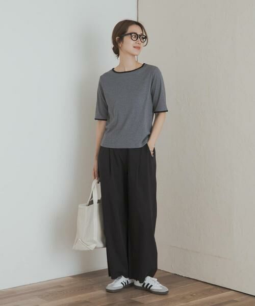 URBAN RESEARCH DOORS / アーバンリサーチ ドアーズ Tシャツ | 5分袖リンガーTシャツ | 詳細15