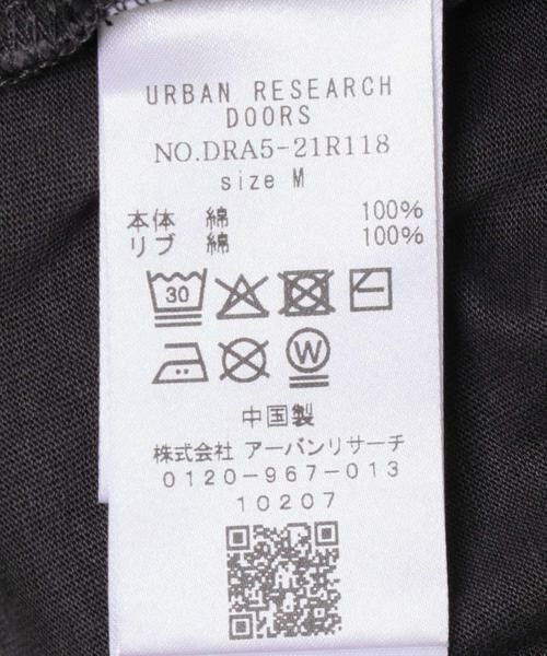 URBAN RESEARCH DOORS / アーバンリサーチ ドアーズ Tシャツ | ピグメントロゴTシャツ | 詳細13