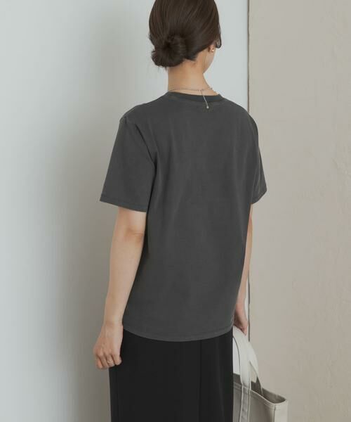 URBAN RESEARCH DOORS / アーバンリサーチ ドアーズ Tシャツ | ピグメントロゴTシャツ | 詳細3