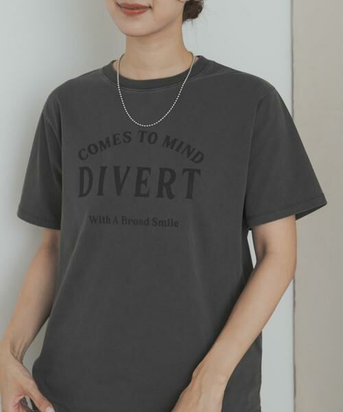 URBAN RESEARCH DOORS / アーバンリサーチ ドアーズ Tシャツ | ピグメントロゴTシャツ | 詳細6