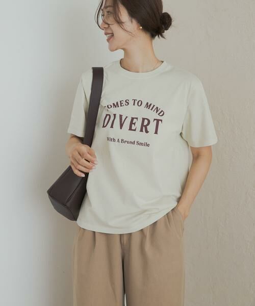 URBAN RESEARCH DOORS / アーバンリサーチ ドアーズ Tシャツ | ピグメントロゴTシャツ | 詳細17