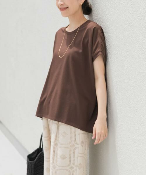 URBAN RESEARCH DOORS / アーバンリサーチ ドアーズ Tシャツ | 『UR TECH』汗染み防止ドルマンTシャツ | 詳細5