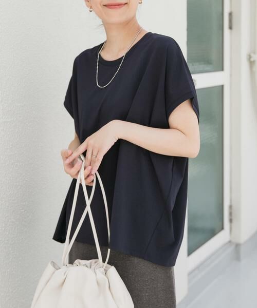 URBAN RESEARCH DOORS / アーバンリサーチ ドアーズ Tシャツ | 『UR TECH』汗染み防止ドルマンTシャツ | 詳細14