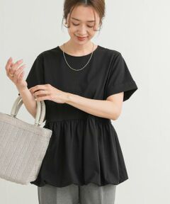 URBAN RESEARCH DOORS / アーバンリサーチ ドアーズ Tシャツ | ペプラムバルーンTシャツ