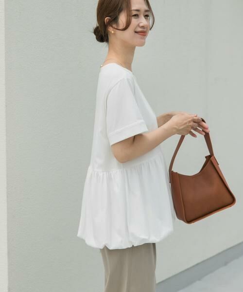 URBAN RESEARCH DOORS / アーバンリサーチ ドアーズ Tシャツ | ペプラムバルーンTシャツ | 詳細2