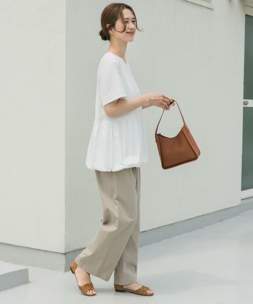 URBAN RESEARCH DOORS / アーバンリサーチ ドアーズ Tシャツ | ペプラムバルーンTシャツ | 詳細5