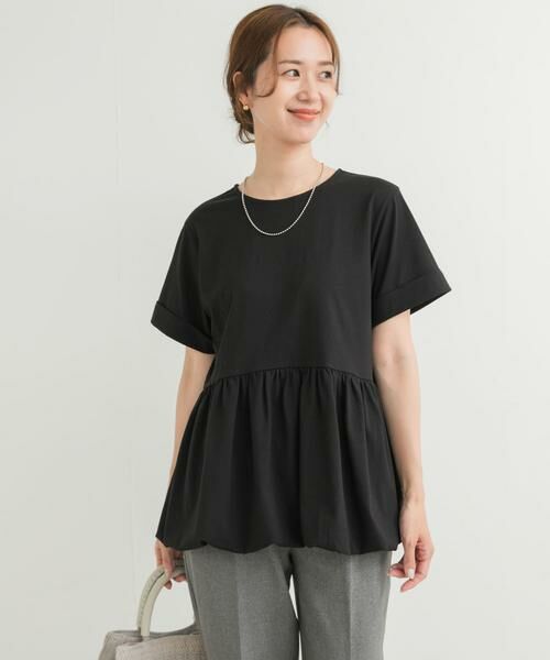 URBAN RESEARCH DOORS / アーバンリサーチ ドアーズ Tシャツ | ペプラムバルーンTシャツ | 詳細16