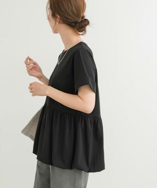 URBAN RESEARCH DOORS / アーバンリサーチ ドアーズ Tシャツ | ペプラムバルーンTシャツ | 詳細17