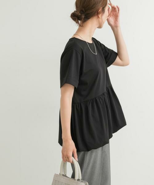 URBAN RESEARCH DOORS / アーバンリサーチ ドアーズ Tシャツ | ペプラムバルーンTシャツ | 詳細19