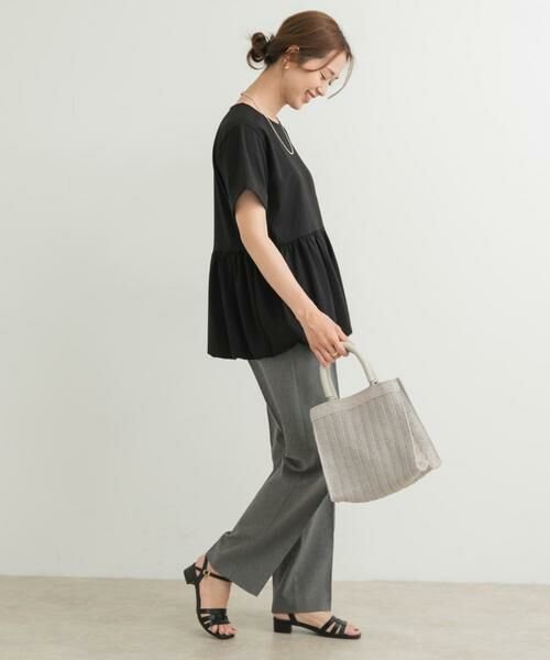 URBAN RESEARCH DOORS / アーバンリサーチ ドアーズ Tシャツ | ペプラムバルーンTシャツ | 詳細22