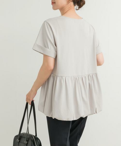 URBAN RESEARCH DOORS / アーバンリサーチ ドアーズ Tシャツ | ペプラムバルーンTシャツ | 詳細25