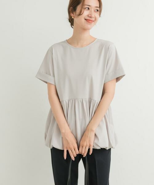 URBAN RESEARCH DOORS / アーバンリサーチ ドアーズ Tシャツ | ペプラムバルーンTシャツ | 詳細26