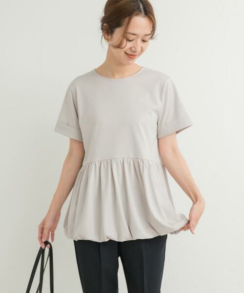 URBAN RESEARCH DOORS / アーバンリサーチ ドアーズ Tシャツ | ペプラムバルーンTシャツ | 詳細27