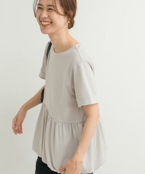 URBAN RESEARCH DOORS / アーバンリサーチ ドアーズ Tシャツ | ペプラムバルーンTシャツ | 詳細28