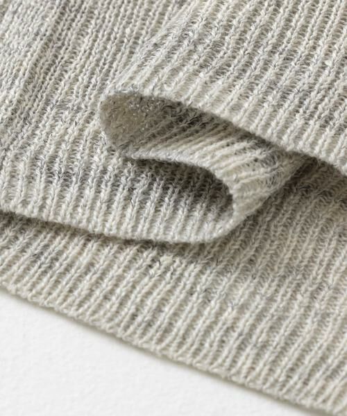 URBAN RESEARCH DOORS / アーバンリサーチ ドアーズ カーディガン・ボレロ | リネンVネックカーディガン | 詳細17