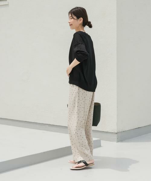 URBAN RESEARCH DOORS / アーバンリサーチ ドアーズ カーディガン・ボレロ | 『UR TECH ひやサラクール』リネン混Vネックショートカーディガン | 詳細25