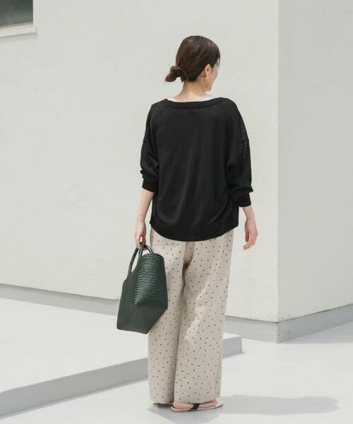 URBAN RESEARCH DOORS / アーバンリサーチ ドアーズ カーディガン・ボレロ | 『UR TECH ひやサラクール』リネン混Vネックショートカーディガン | 詳細26