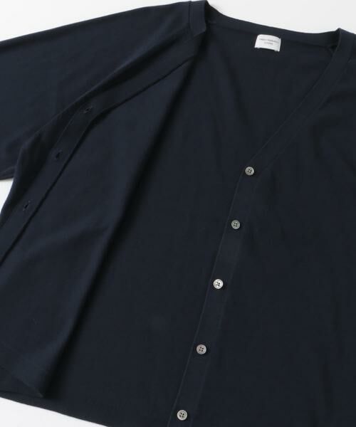 URBAN RESEARCH DOORS / アーバンリサーチ ドアーズ カーディガン・ボレロ | 『UR TECH ひやサラクール』コットンラグラン半袖カーディガン | 詳細20