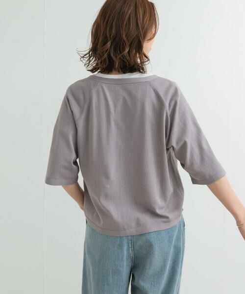 URBAN RESEARCH DOORS / アーバンリサーチ ドアーズ カーディガン・ボレロ | 『UR TECH ひやサラクール』コットンラグラン半袖カーディガン | 詳細29