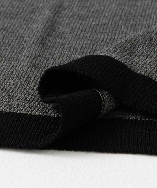 URBAN RESEARCH DOORS / アーバンリサーチ ドアーズ ニット・セーター | リンガー半袖ニットTシャツ | 詳細13