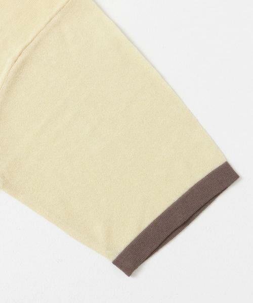 URBAN RESEARCH DOORS / アーバンリサーチ ドアーズ ニット・セーター | リンガー半袖ニットTシャツ | 詳細25